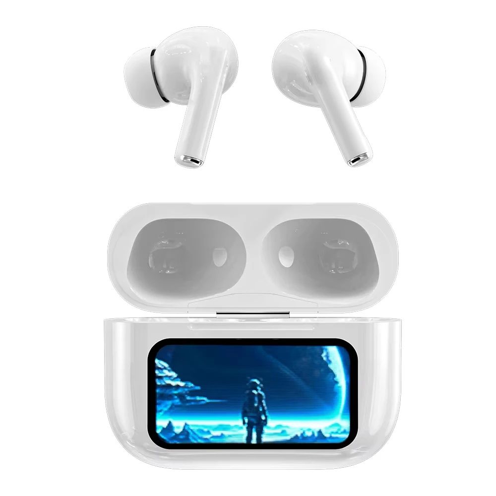 "A9 Pro Wireless Earbuds – Touchscreen Display, ANC/ENC, Crystal - Clear Sound" - zyrenstore