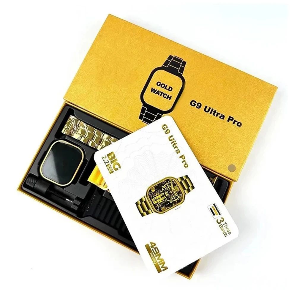 G9 Ultra Pro Smart Watch Golden Edition - zyrenstore