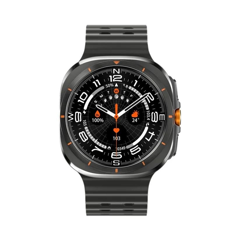 "JS Watch 7 Ultra Smartwatch – 47mm AMOLED, Bluetooth Call, Custom Dials, Compass" - zyrenstore