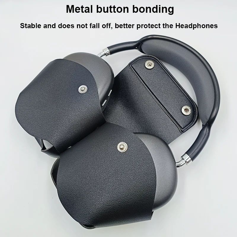 Protective Leather Case for AirPods Max - Anti - Scratch & Drop - Resistant Earphone Cover - zyrenstore