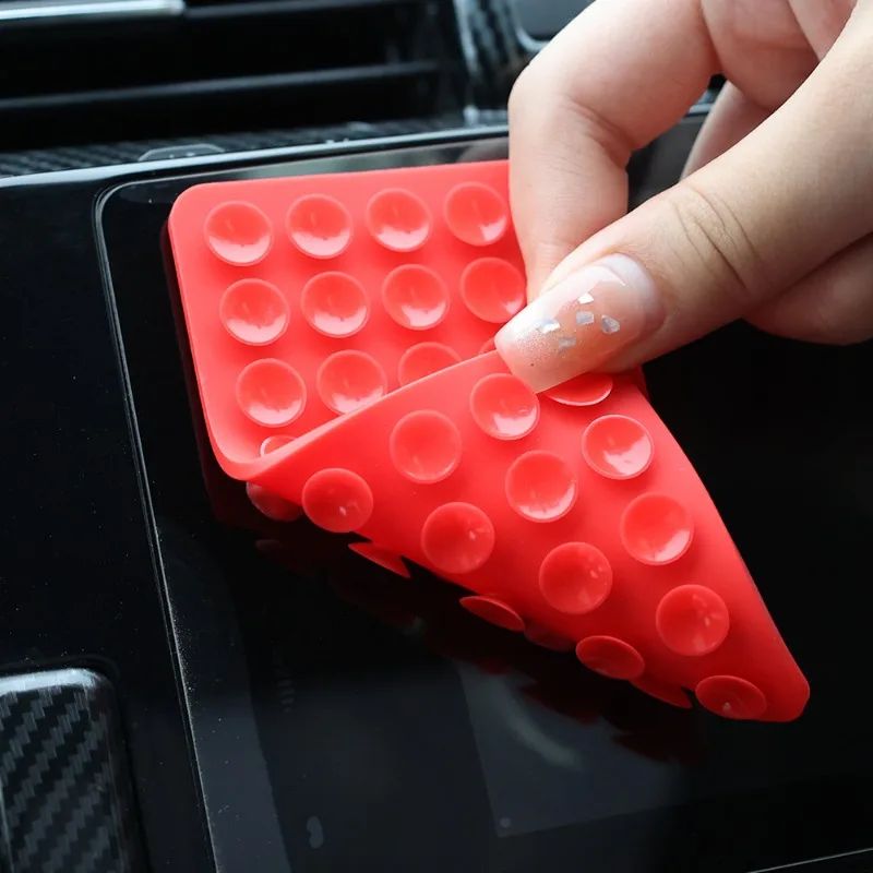 "Silicone Suction Square: Anti - Slip Mobile Holder & Case Combo" - zyrenstore