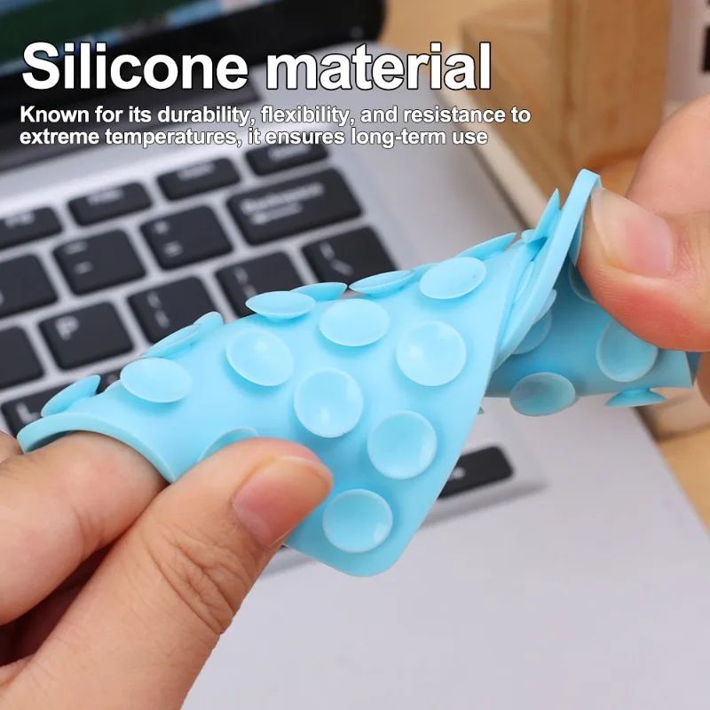 "Silicone Suction Square: Anti - Slip Mobile Holder & Case Combo" - zyrenstore